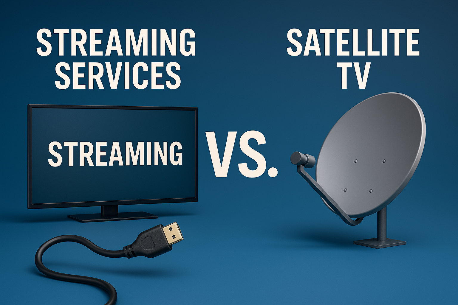 Streaming services vs. satellite TV: The pros and cons